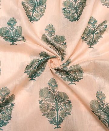 Best Printed Chanderi Fabric Fabric Dekho
